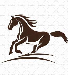 Galoppierendes Pferd